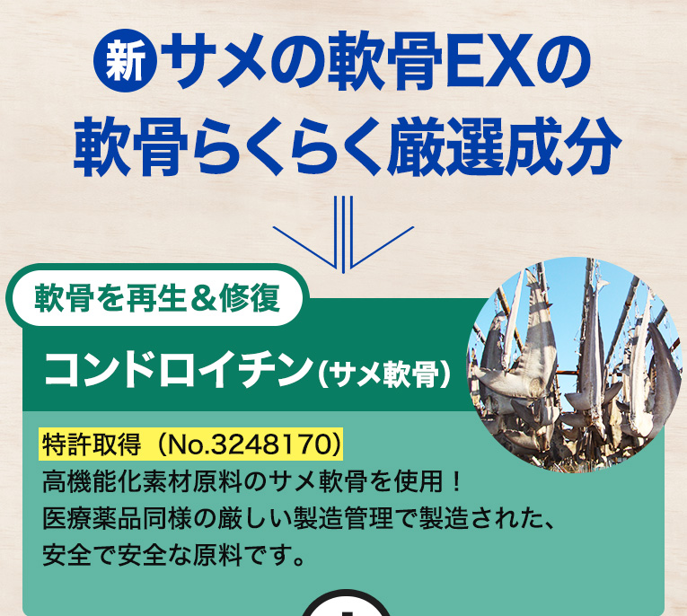 新・サメの軟骨エクセレント